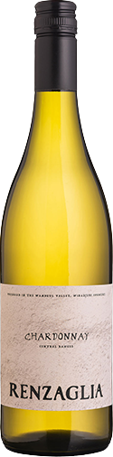 Renzaglia Wines Central Ranges Chardonnay 2024 bottle - Orange